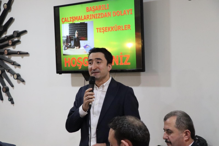 Kaynarca İlçe Nüfus Müdürü Perihan Akcaba onuruna veda yemeği