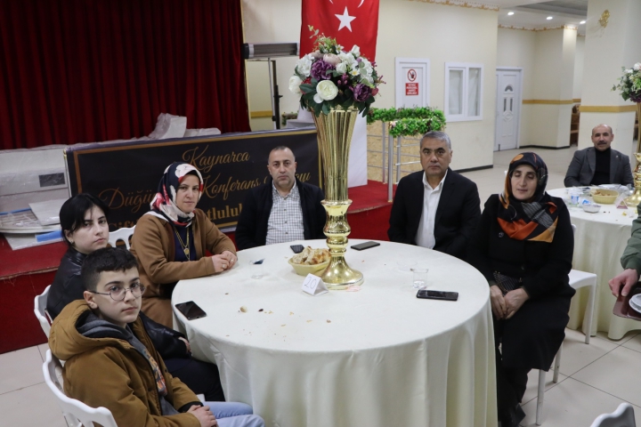 Şehit ve Gazi ailelerine iftar yemeği verildi