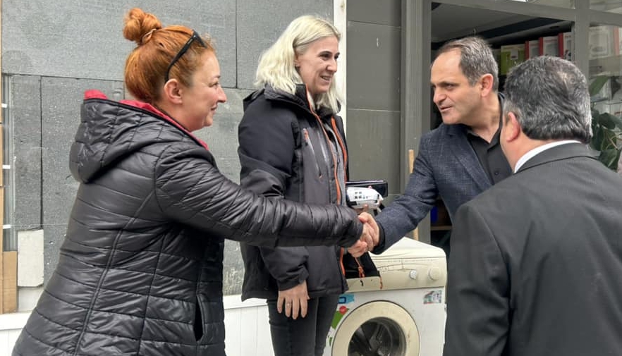 CHP Milletvekili Adayı Ecevit Keleş Kaynarca ziyareti