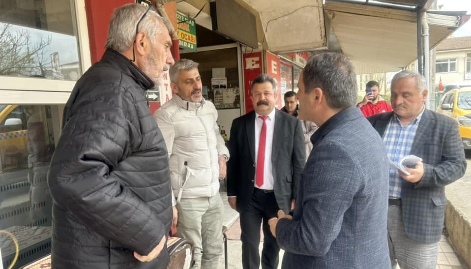 CHP Milletvekili Adayı Ecevit Keleş Kaynarca ziyareti
