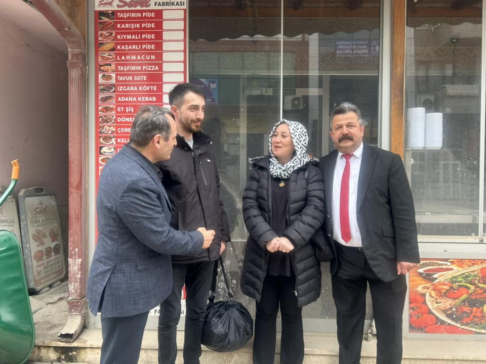 CHP Milletvekili Adayı Ecevit Keleş Kaynarca ziyareti
