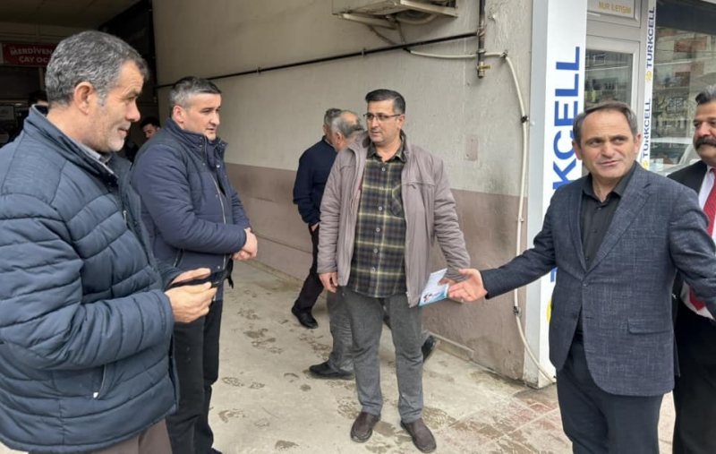 CHP Milletvekili Adayı Ecevit Keleş Kaynarca ziyareti