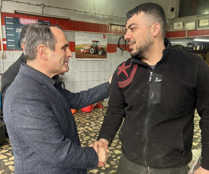 CHP Milletvekili Adayı Ecevit Keleş Kaynarca ziyareti