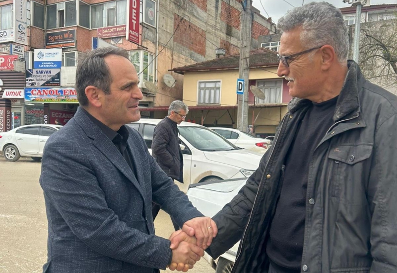 CHP Milletvekili Adayı Ecevit Keleş Kaynarca ziyareti