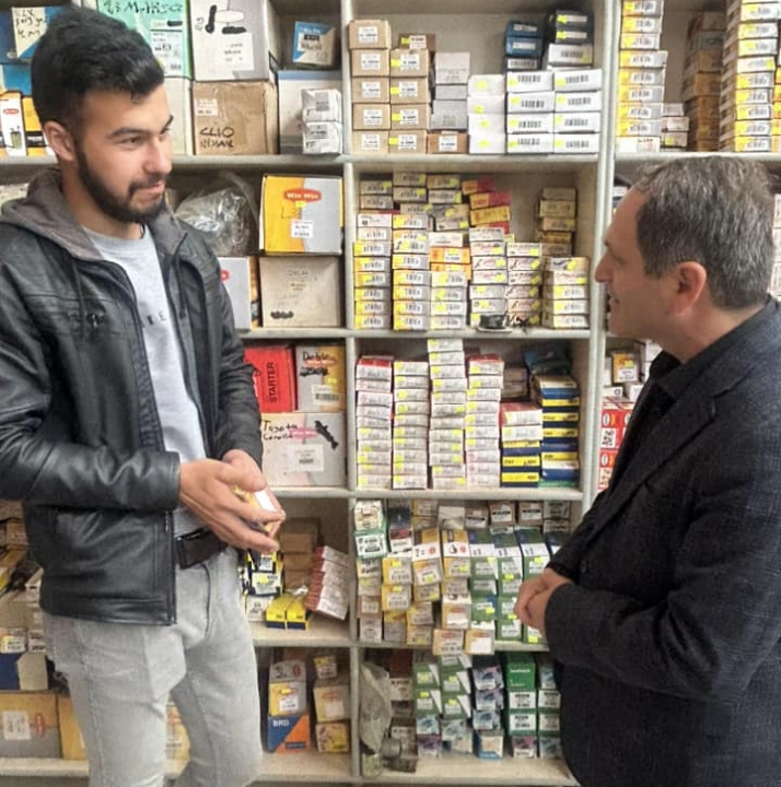 CHP Milletvekili Adayı Ecevit Keleş Kaynarca ziyareti