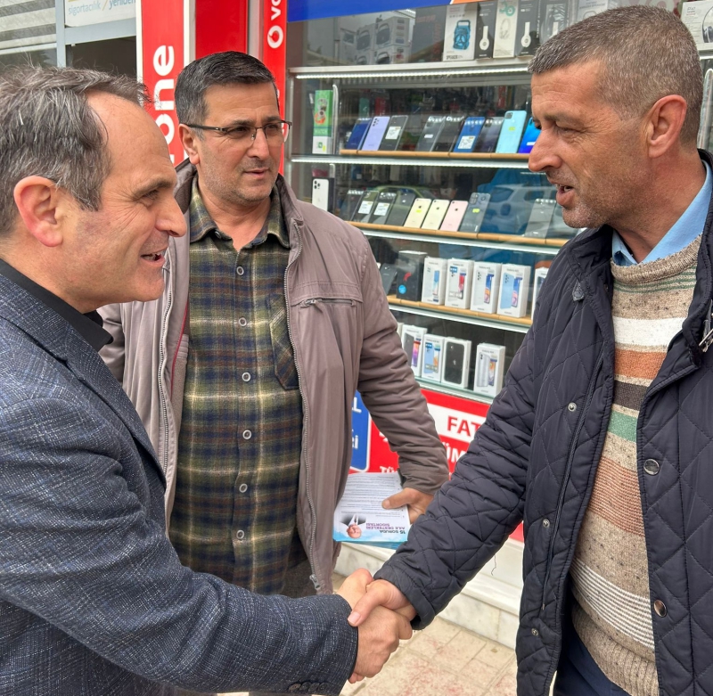 CHP Milletvekili Adayı Ecevit Keleş Kaynarca ziyareti