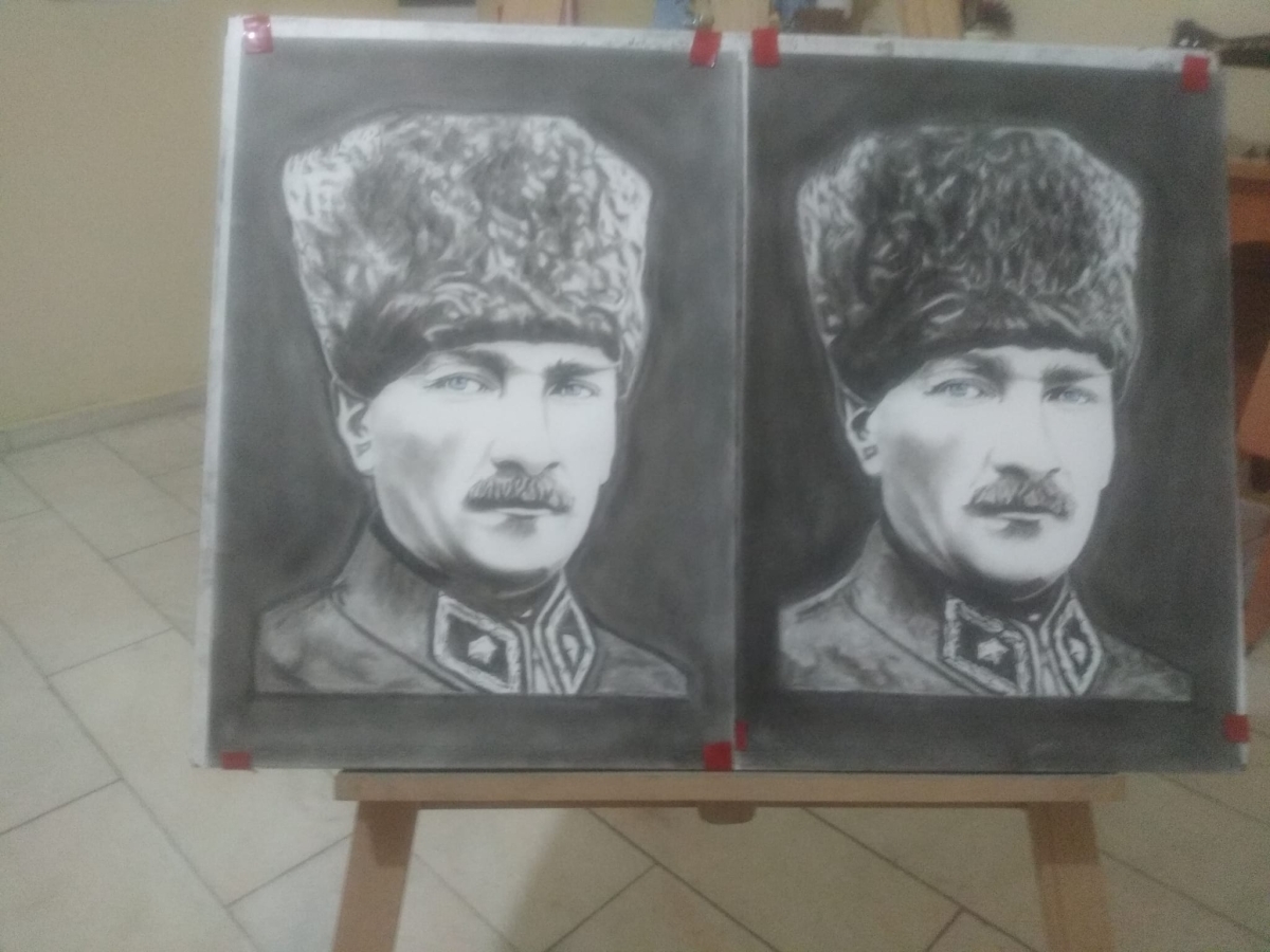 Karakalem resim dersleri başlıyor