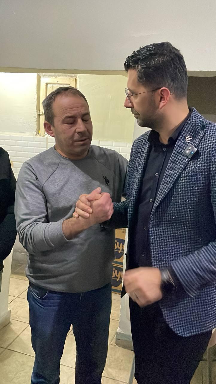 Kadir Yazgan, Turnalı ve İşaret mahalleri ziyareti