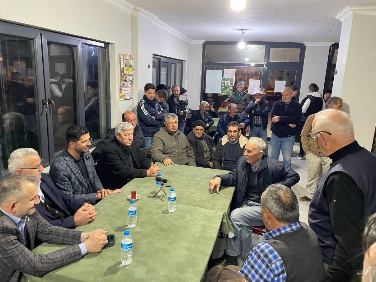 Kadir Yazgan, Turnalı ve İşaret mahalleri ziyareti