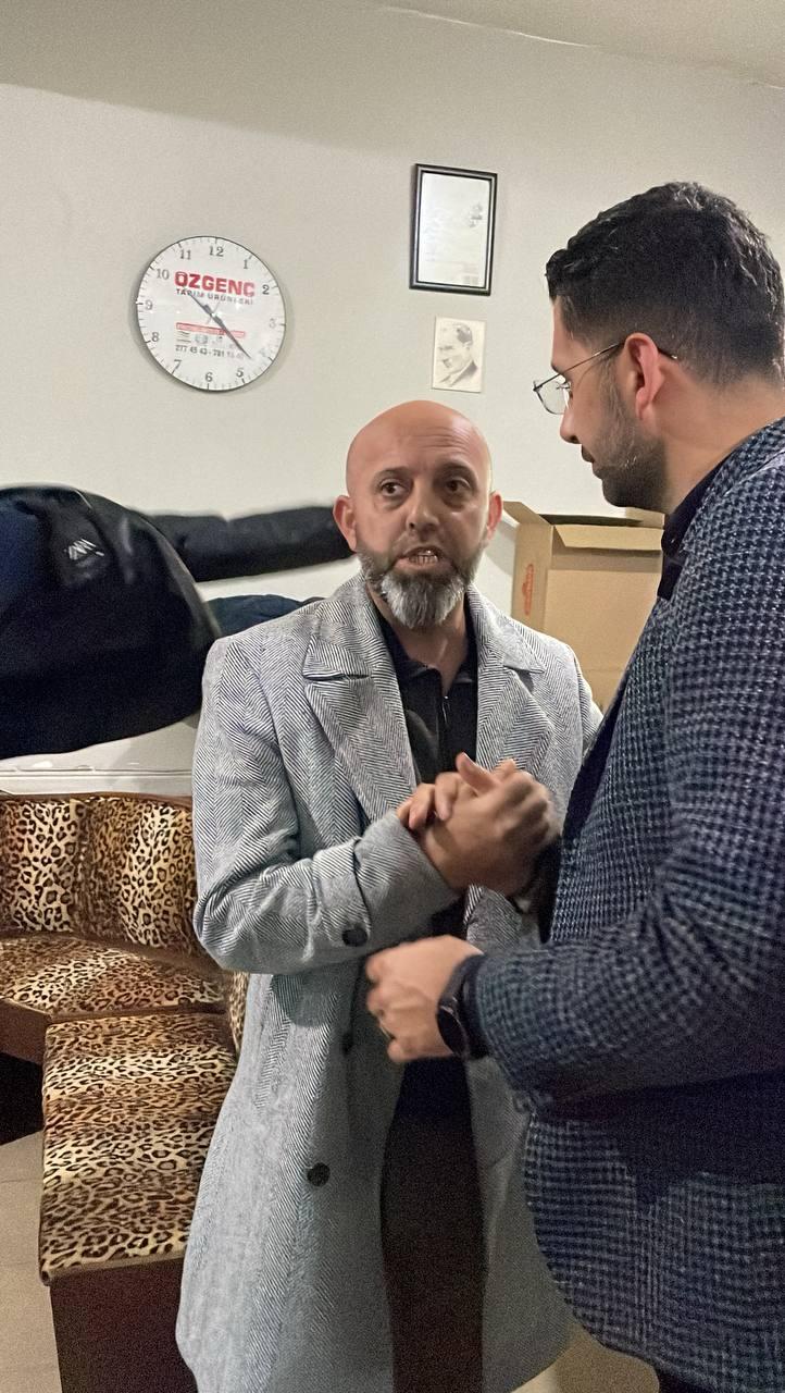 Kadir Yazgan, Turnalı ve İşaret mahalleri ziyareti