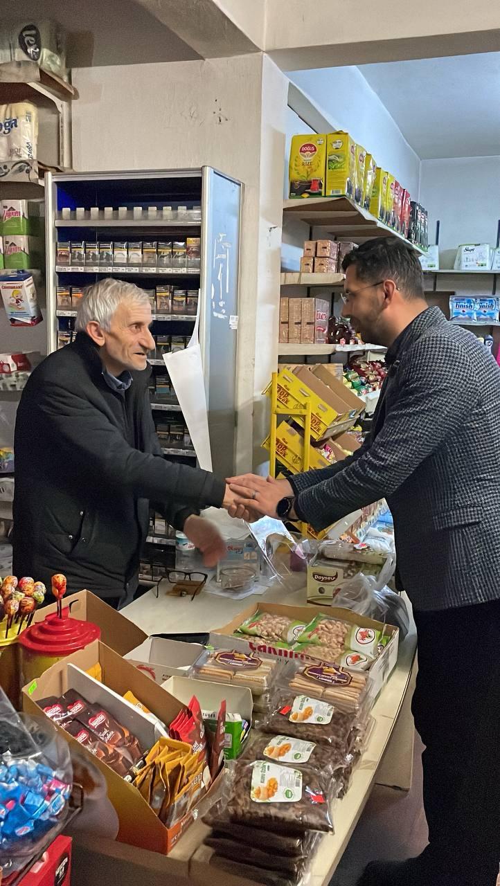Kadir Yazgan, Turnalı ve İşaret mahalleri ziyareti