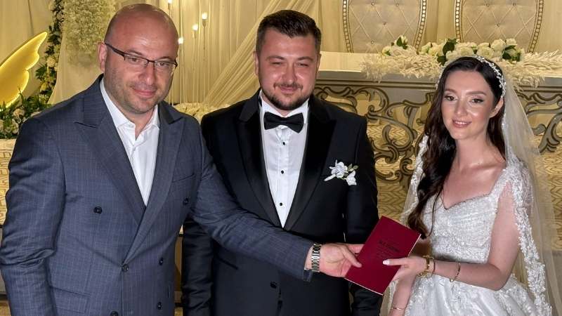 MHP Kaynarca İlçe Başkanı Onur Aktaş, Reyhan Nurkan Ayan ile Hayatını Birleştirdi