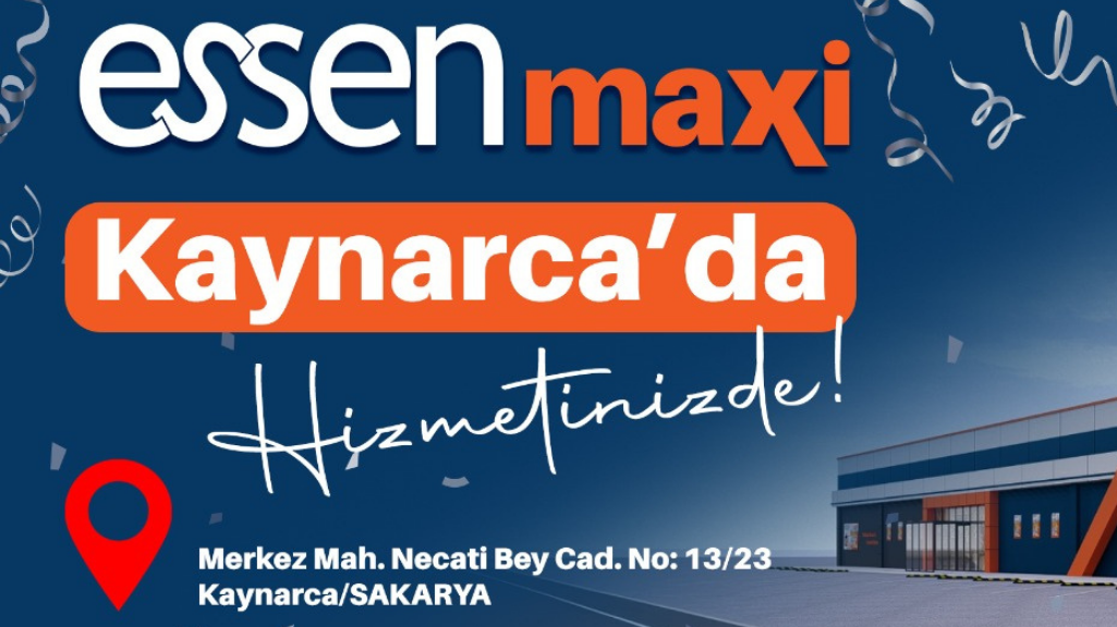 Essen Maxi Kaynarca’da hizmetinizde