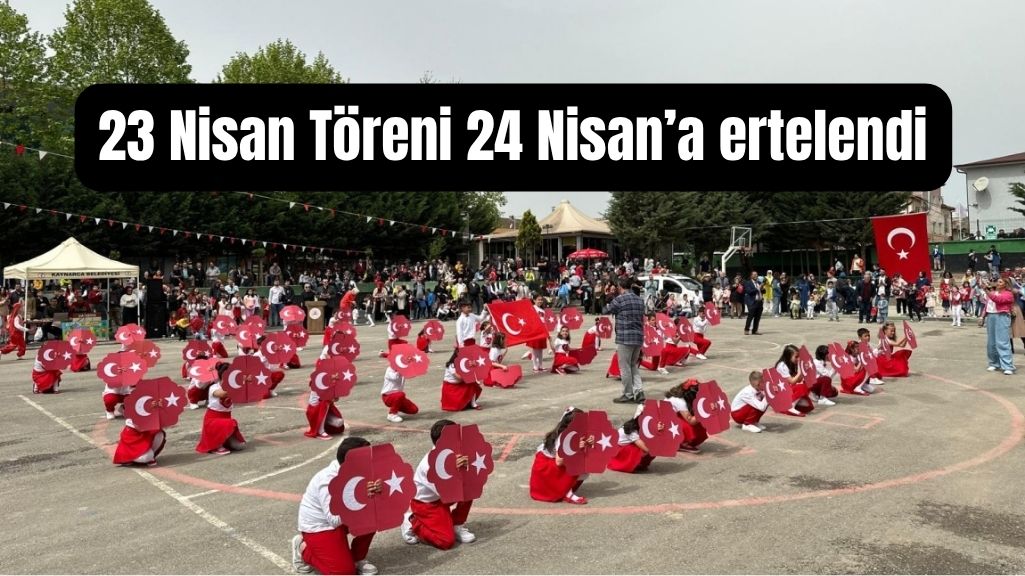 Kaynarca’da 23 Nisan Kutlamalarına Hava Engeli: Tören Yarına Ertelendi