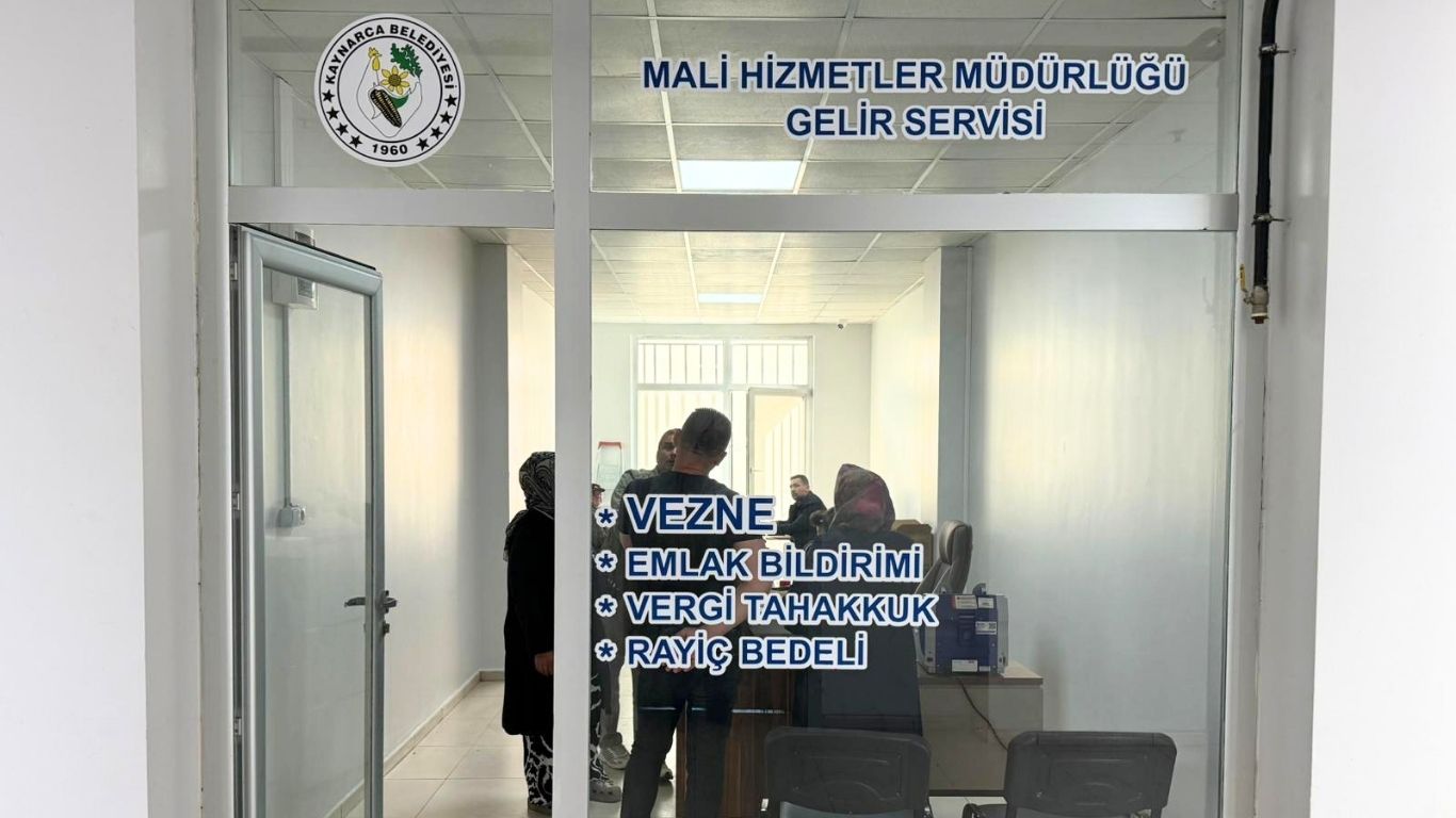 Kaynarca Belediyesi Gelir Servisi Yeni Yerinde Hizmete Başladı