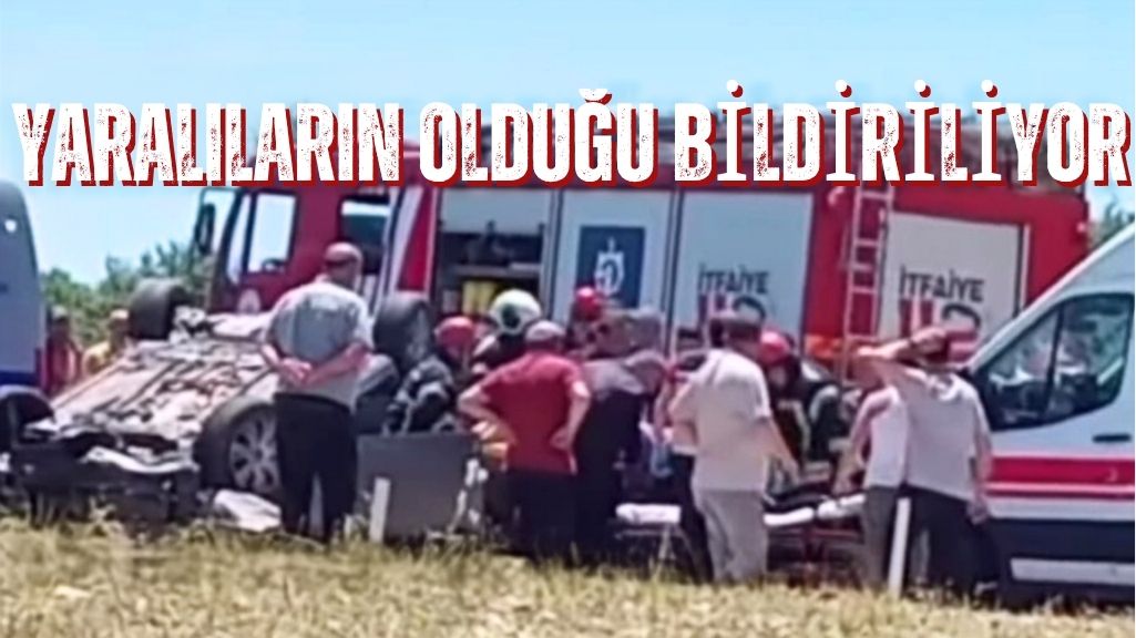 Kaynarca Kandıra Yolunda Feci kaza! Yaralılar var!