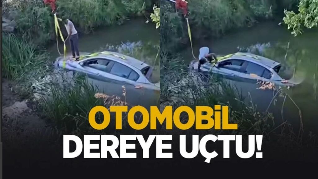 Pınardüzü-Karaçalı Köprüsü’nde Feci Kaza: Sürücü Ölümden Döndü