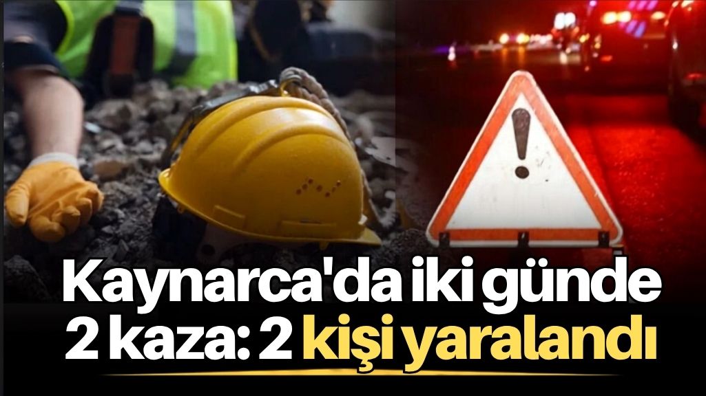 Kaynarca’da İki Ayrı Kaza: 2 Yaralı