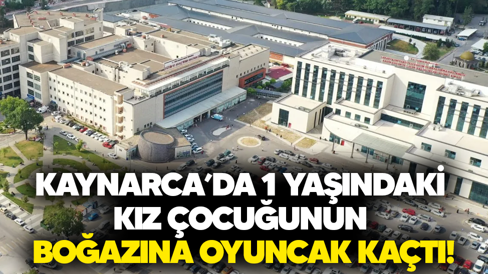 Kaynarca’da Korkutan Anlar: 1 Yaşındaki Çocuğun Boğazına Oyuncak Kaçtı!