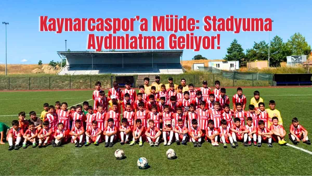 Gece Maçları Hasreti Bitiyor: Kaynarca Stadyumu Aydınlatılıyor! - Video Haber