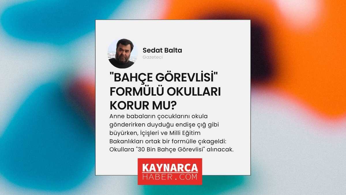 Emanetçi Akılla Okul Güvenliği Sağlanmaz!
