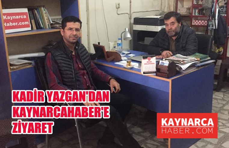 Oda Başkanı Kadir Yazgan, Sedat Balta’yı ziyaret etti