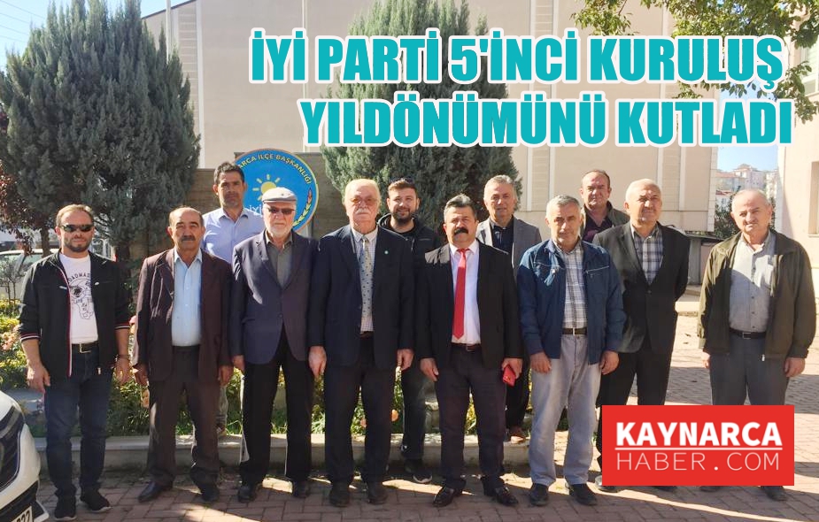 İYİ Parti Kaynarca teşkilatı kuruluş yıldönümünü kutladı