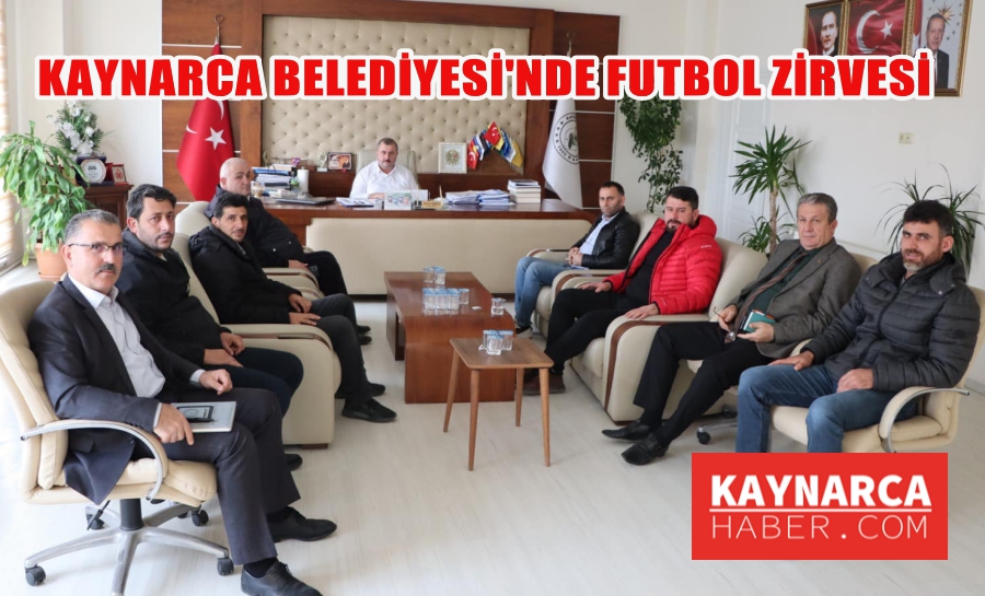 Başkan Kefli 4 futbol kulübümüzün başkanlarıyla toplantı yaptı