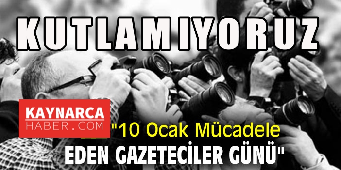 10 Ocak Gazeteciler Günü'nü bayram değil mücadele günü olarak kutluyoruz...