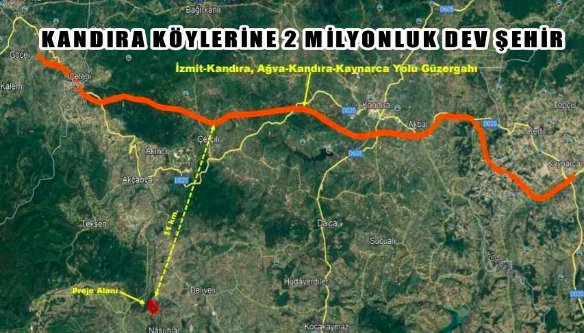 Kaynarca'ya 30 km uzaklıkta 2 milyonluk dev şehir kurulacak iddiası