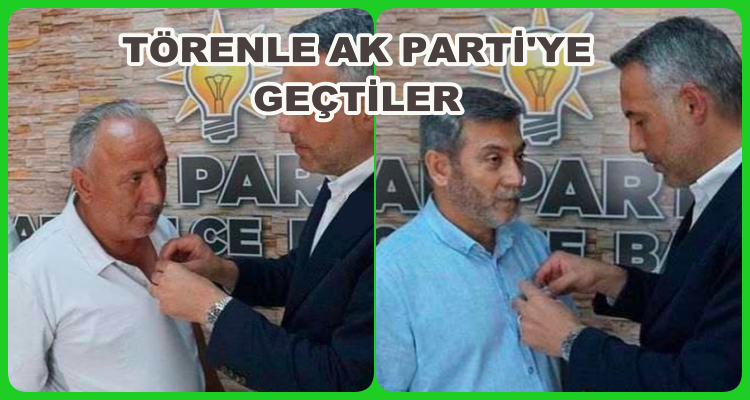 Kaynarca Belediye Meclisi’nin SP ve BBP’li üyeleri AK Partiye geçti