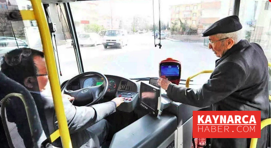 Özel Halk Otobüsleri 65 yaş üstünü ücretsiz taşımayacak açıklaması!