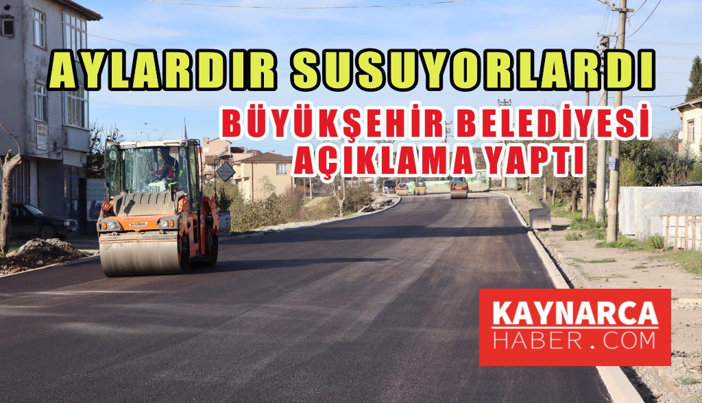 Büyükşehir Belediyesi'nden Kaynarca'ya asfalt... açıklaması