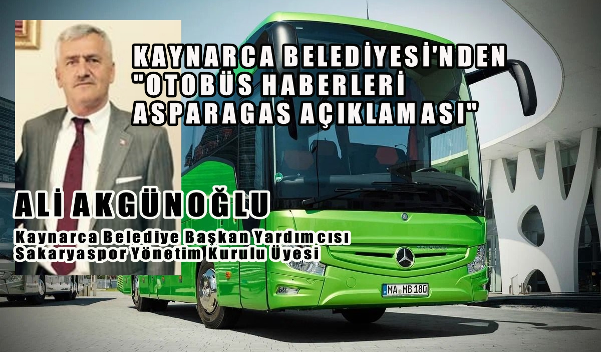Kaynarca Belediyesi Sakaryaspor’a otobüs aldı haberi asparagas!