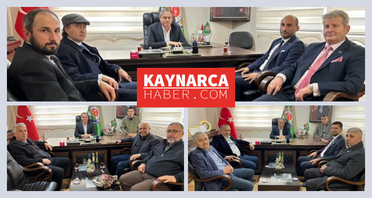 DEVA, Yeniden Refah ve Saadet Partileri Ziraat Odası Başkanı İbrahim Çakar’ı ziyaret etti