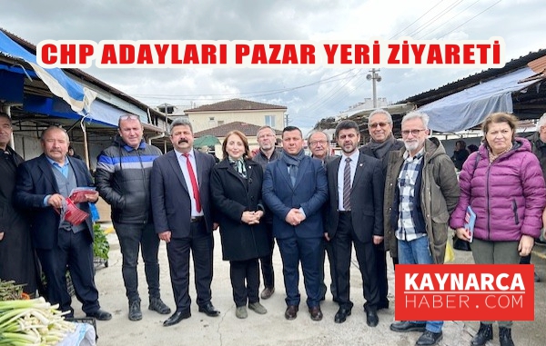 CHP Büyükşehir Belediye Başkan Adayı Azize Çeroğlu Kaynarca’daydı