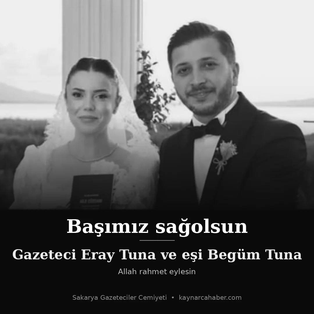 Gazeteci Eray Tuna ve eşi Begüm Tuna son yolculuğuna uğurlandı