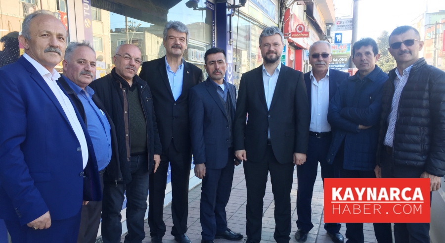 MHP İl Başkanı Akar Kaynarca’yı ziyaret etti
