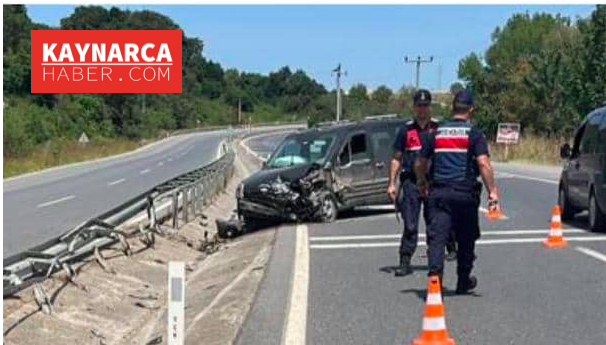 Kaynarca’da trafik kazası 1 yaralı