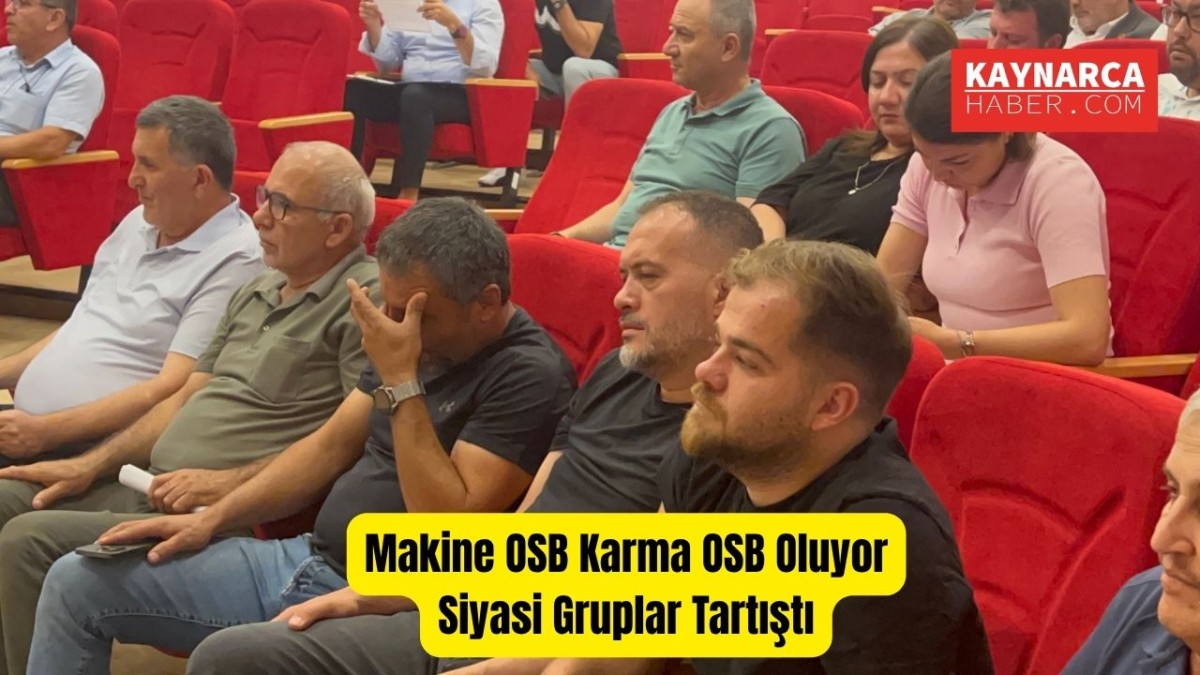 Kaynarca Belediye Meclisi’ne OSB’de 
